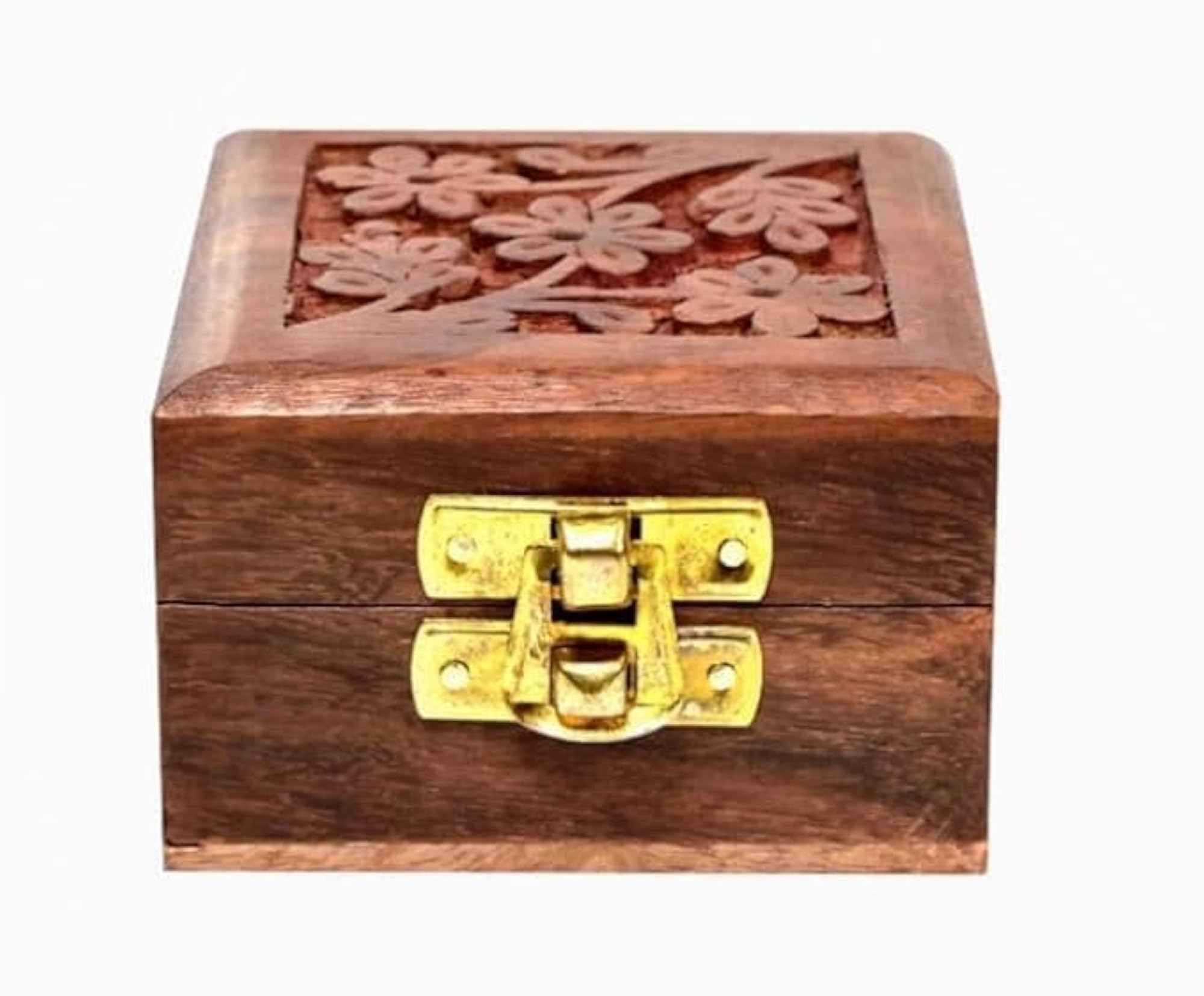 Wooden Small Storage Box for Jewelry and Accessories